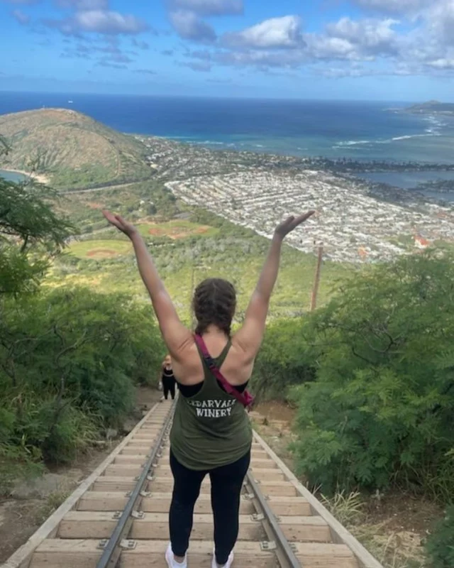 Cedarvale Winery made it to Honolulu, Hawaii 🤙🍷🌎😎 #aloha🌺 #njwinery #southjerseyisbeautiful #shaka