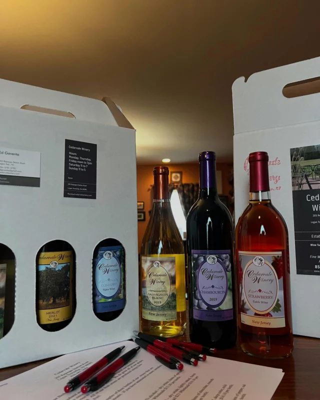 It’s taken a few years….
We Are Ready to Sell Our Wines to local Liquor Stores!  I will be out and about today dropping off information and samples!!

If you are a local business interested in selling our wines, let us know!!!
#keepongrowing 
#winetime 
#southjerseywinery #logantownshipnj
#gloucestercountynj