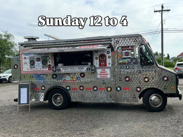 @marys_mobile_diner_  will be at Cedarvale on Sunday!! Stop out for a delicious lunch or dinner!!!