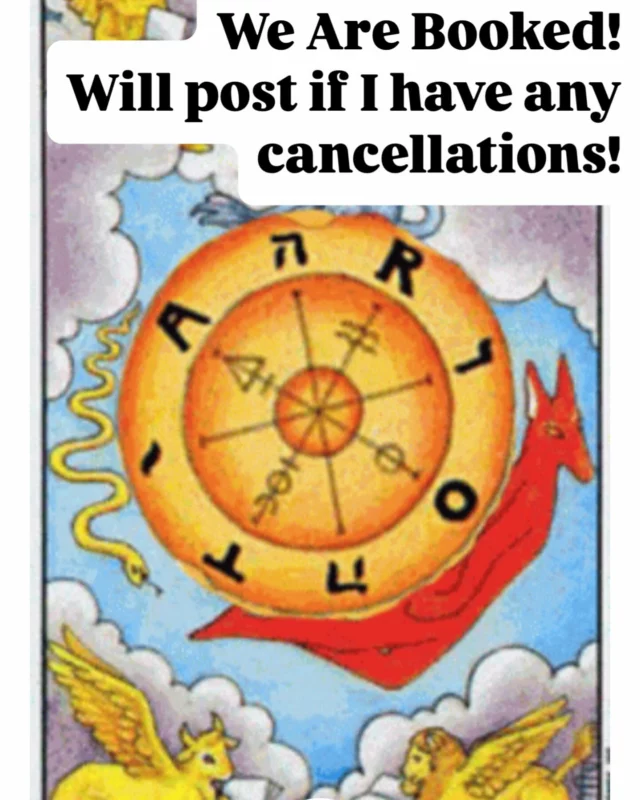 We are Booked - Appointments are full for Wine and Wisdom Tarot Night!

I will post next dates asap!

#njwine #mustlovewine #vino #njwinery #wineandwisdom