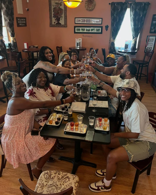 Great Group visiting today!!
@elevation_fwc 
#lovinglife❤️ 
#funtimes
#sippingwine 
#southjersey